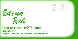 edina reh business card